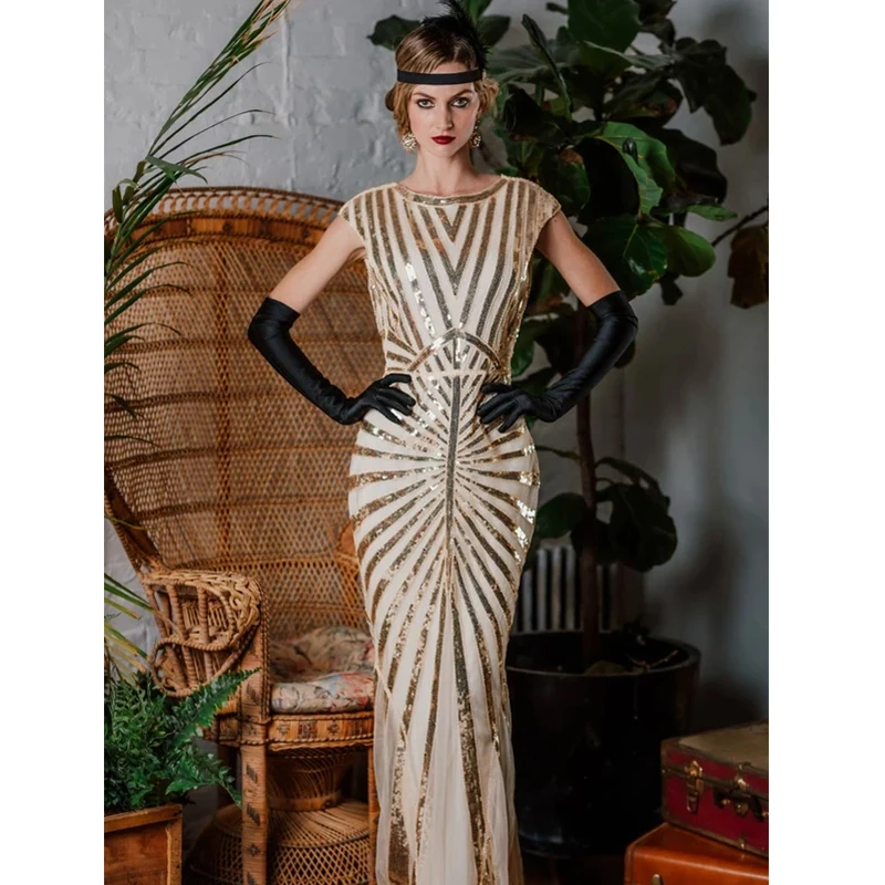 Gatsby-style dress